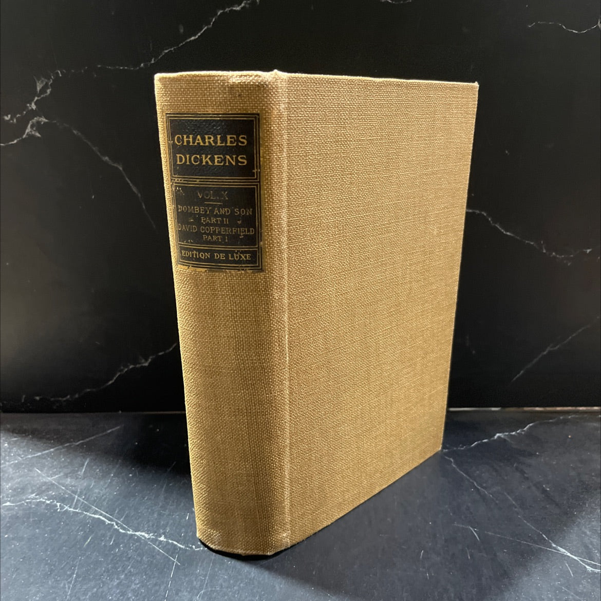 the works of charles dickens dombe & son part two david copperfield part one book, by charles dickens, 1970 Hardcover image 1
