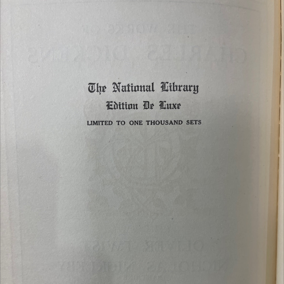 the works of charles dickens oliver twist nicholas nickleby part one book, by charles dickens, 1970 Hardcover image 3