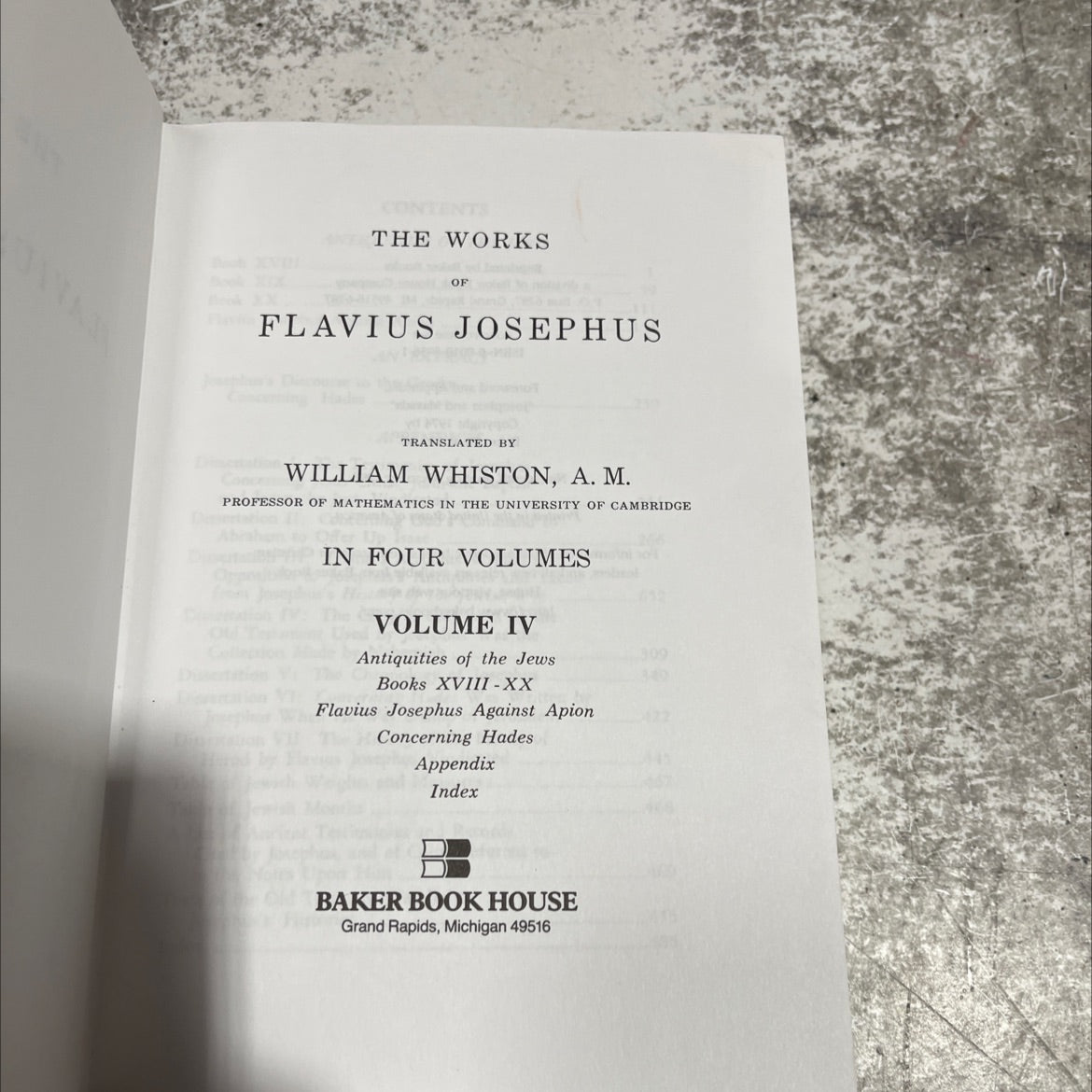 the works of flavius josephus book, by flavius josephus, 1998 Hardcover image 2