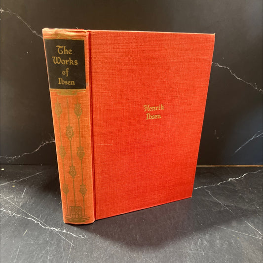 the works of henrik ibsen one volume edition book, by henrik ibsen, 1928 Hardcover image 1