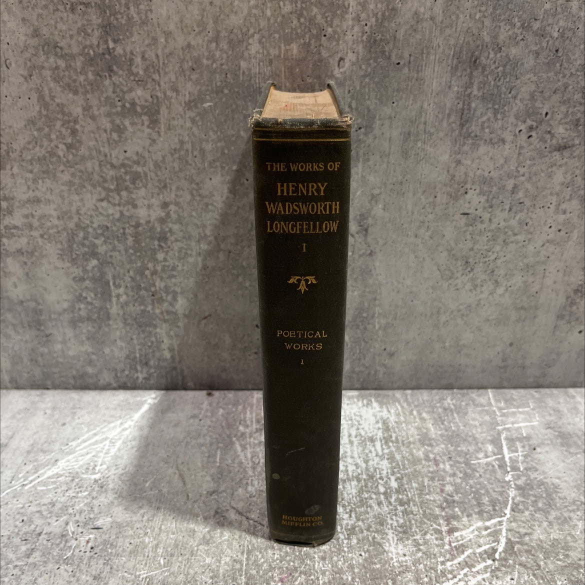 the works of henry wadsworth longfellow poems volume i book, by henry wadsworth longfellow, 1901 Hardcover image 4