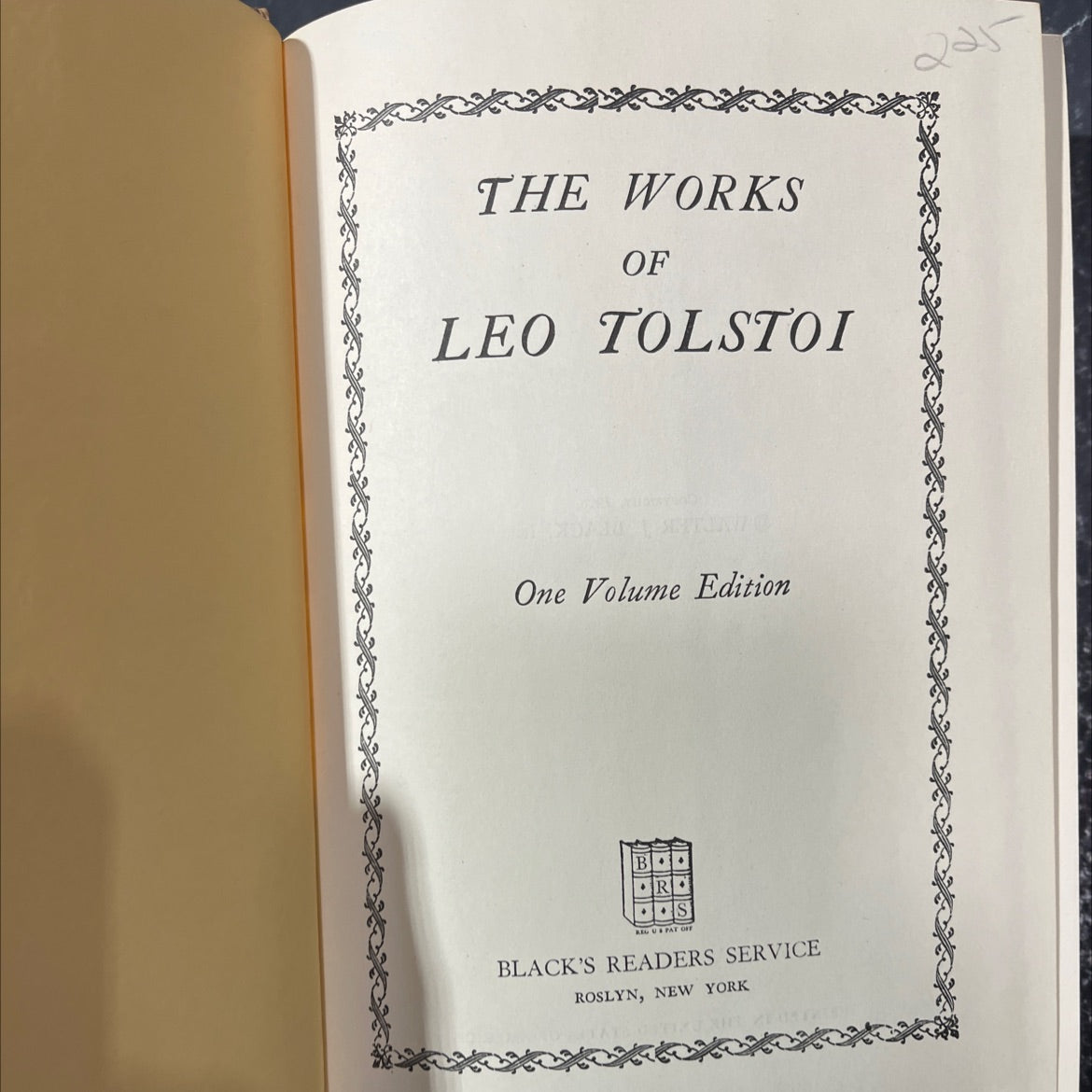 the works of leo tolstoi book, by leo tolstoi, 1928 Hardcover image 2