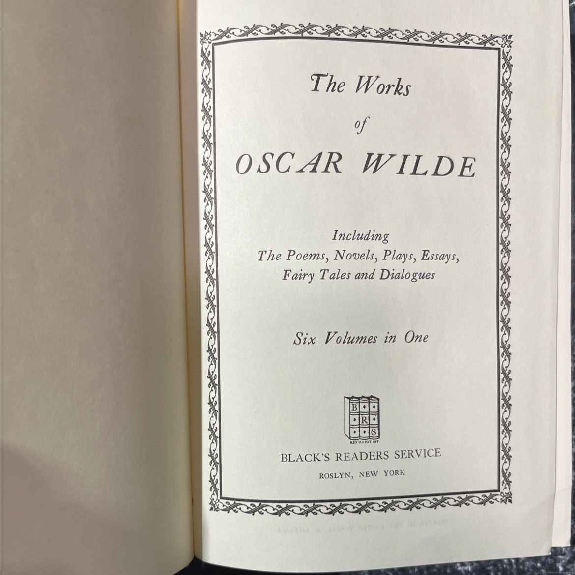 the works of oscar wilde including the poems, novels, plays, essays, fairy tales and dialogues six volumes in one book, image 2