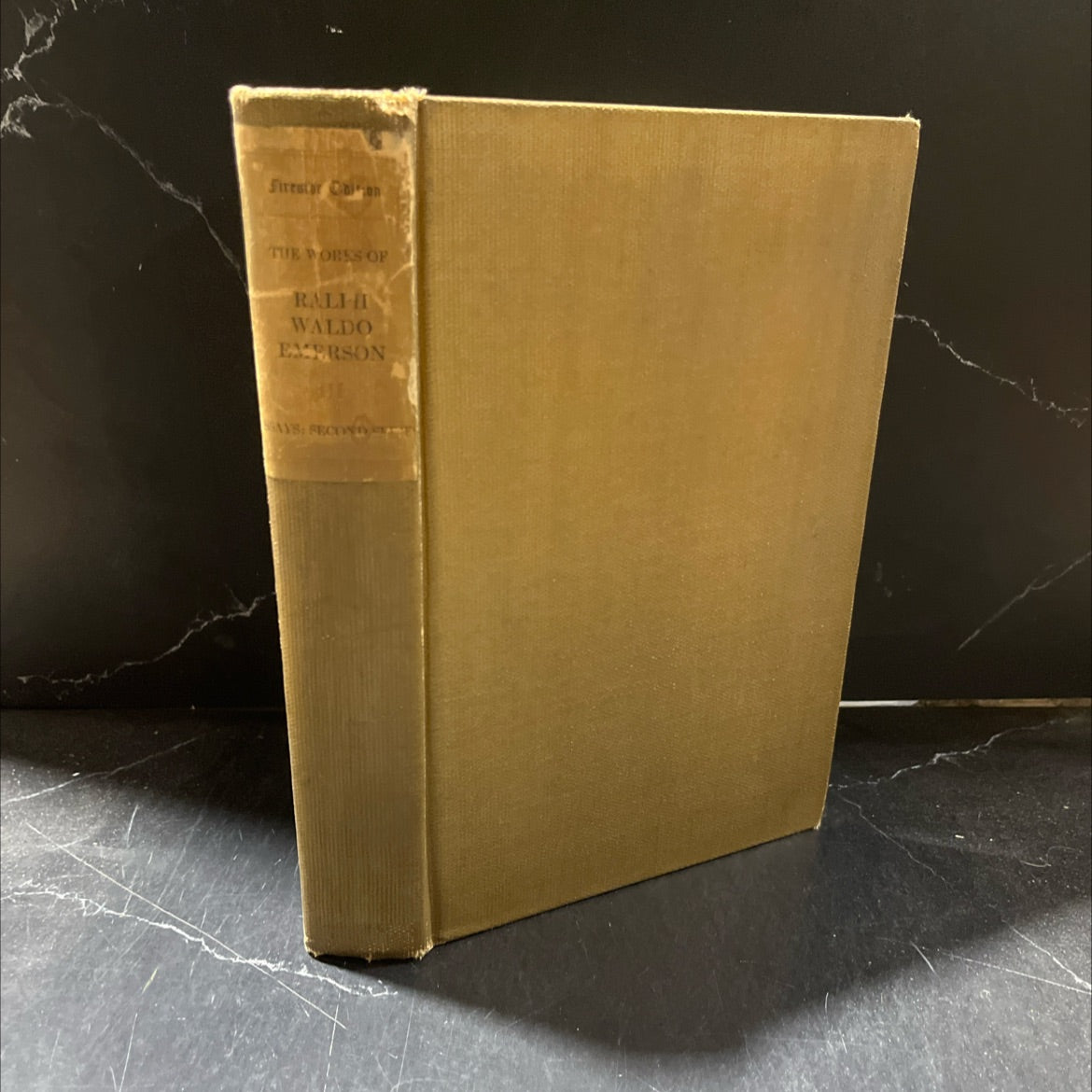 the works of ralph waldo emerson essays second series fireside edition book, by Ralph Waldo Emerson, 1909 Hardcover image 1