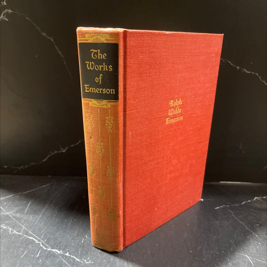 the works of ralph waldo emerson in one volume including the poems, philosophic and inspirational essays, and image 1