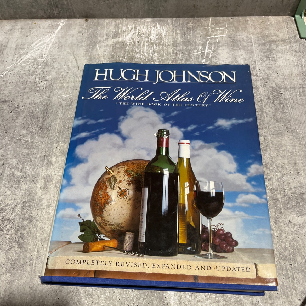 the world atlas of wine book, by hugh johnson, 1985 Hardcover image 1