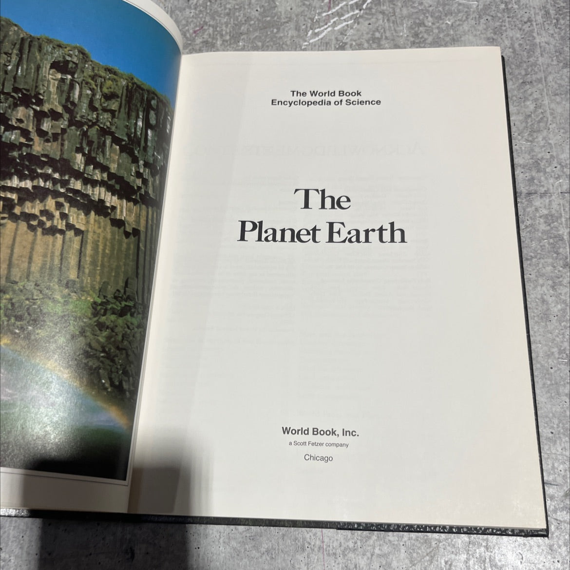 the world book encyclopedia of science book, by Dougal Dixon, 1987 Hardcover image 2