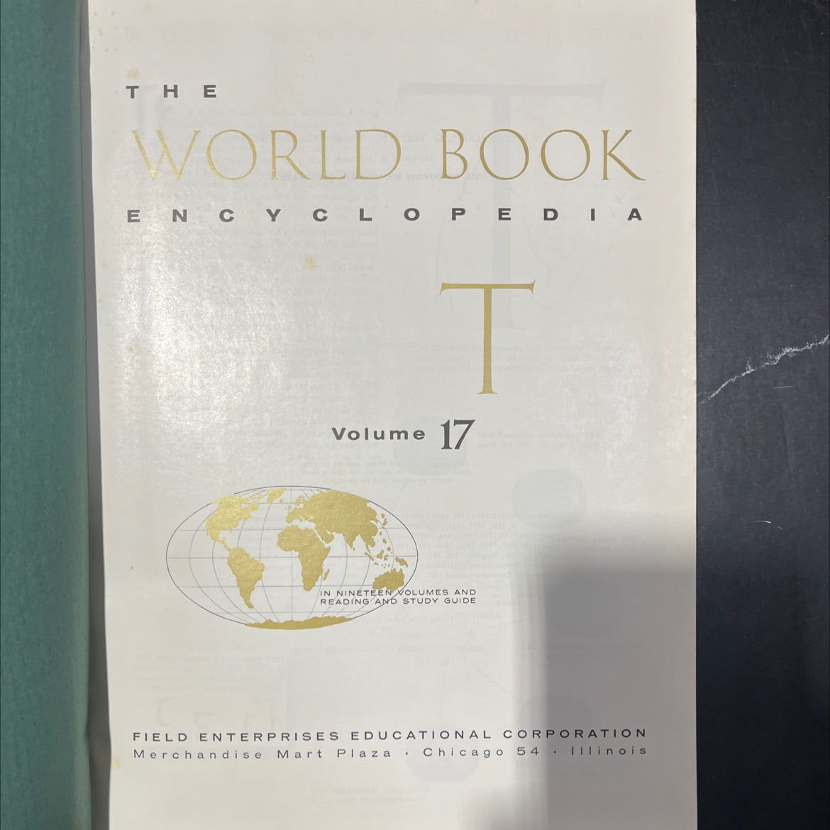the world book encyclopedia volume 17 book, by field enterprises educational corporation, 1963 Hardcover image 2