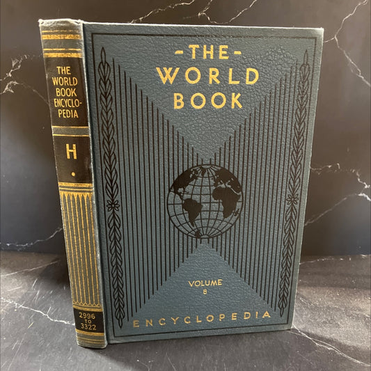 the world book encyclopedia book, by the quarrie corporation, 1938 Hardcover image 1