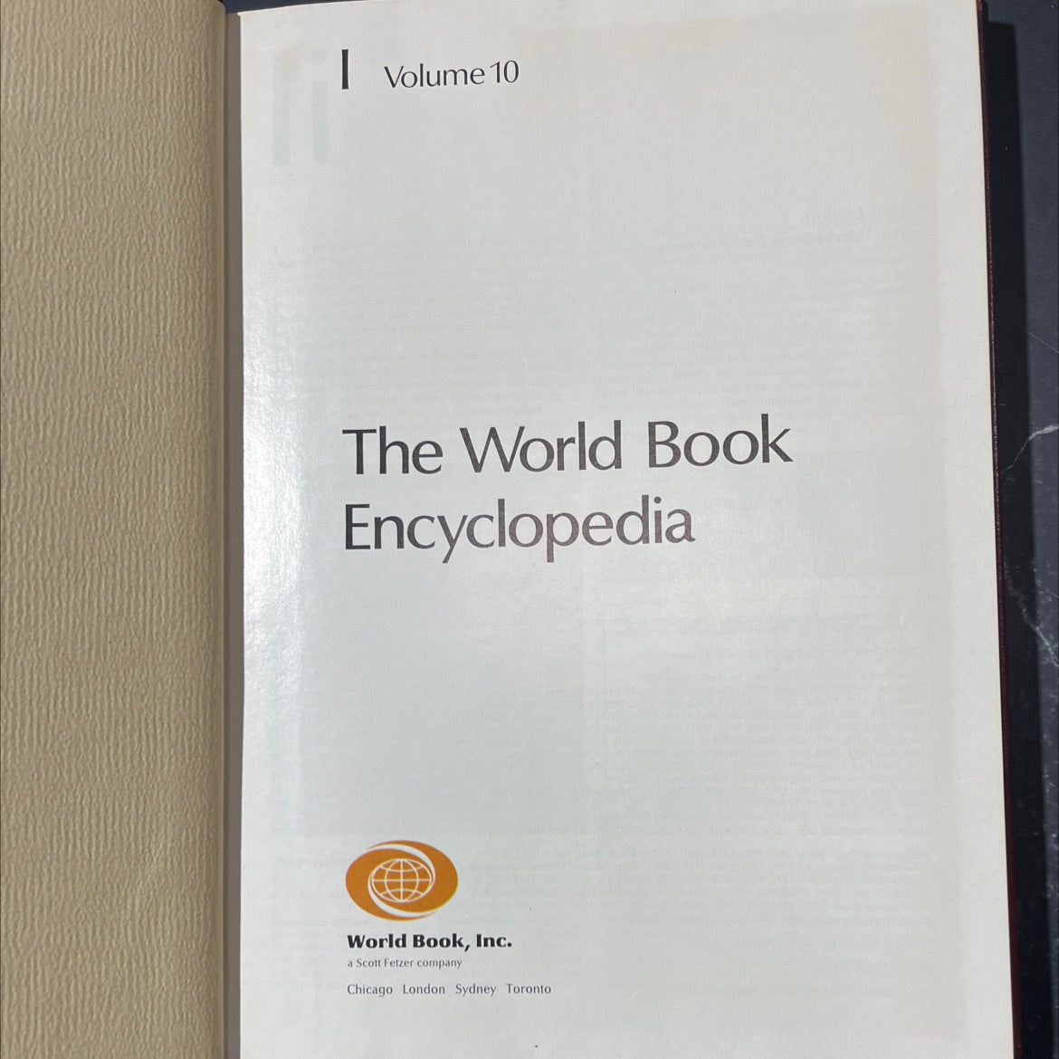 the world book encyclopedia book, by world book, inc., 1988 Hardcover image 2