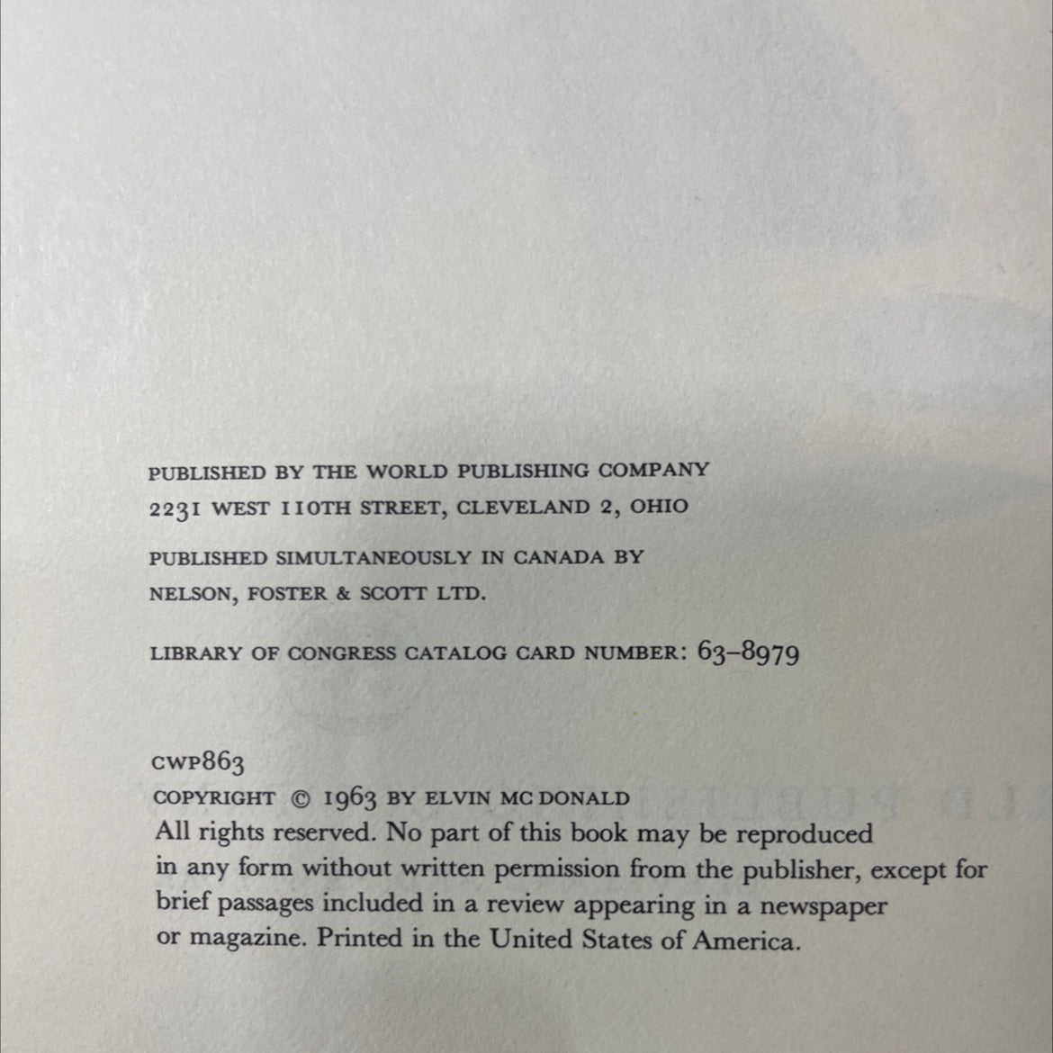 the world book of elvin mcdonald house plants book, by elvin mcdonald, 1963 Hardcover image 3