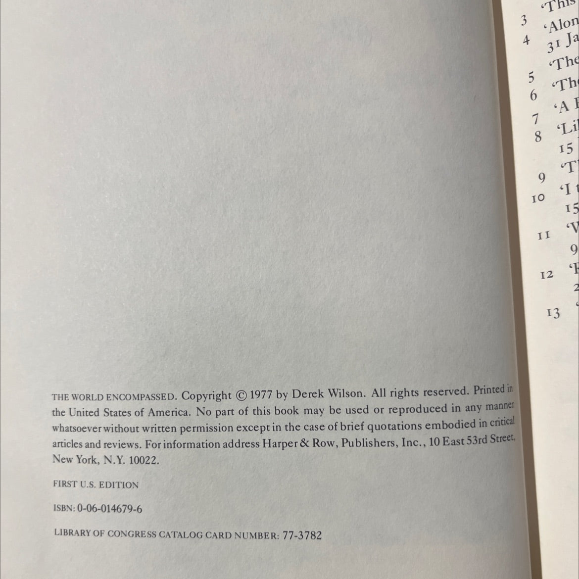 the world encompassed francis drake and his great voyage book, by derek wilson, 1977 Hardcover image 3