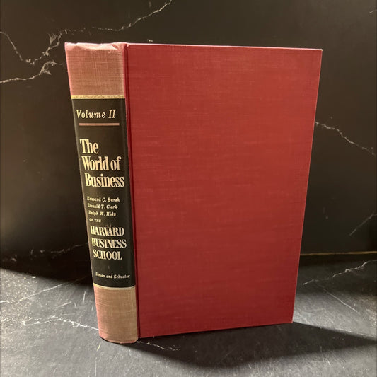 the world of business book, by unknown, 1962 Hardcover image 1