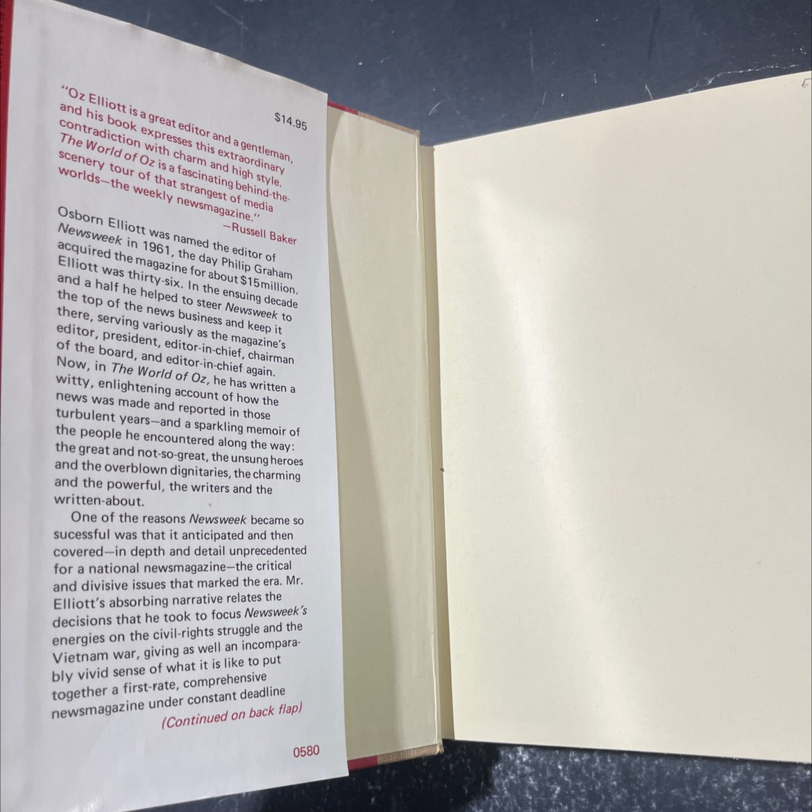 the world of c book, by Osborn Elliott, 1980 Hardcover image 4