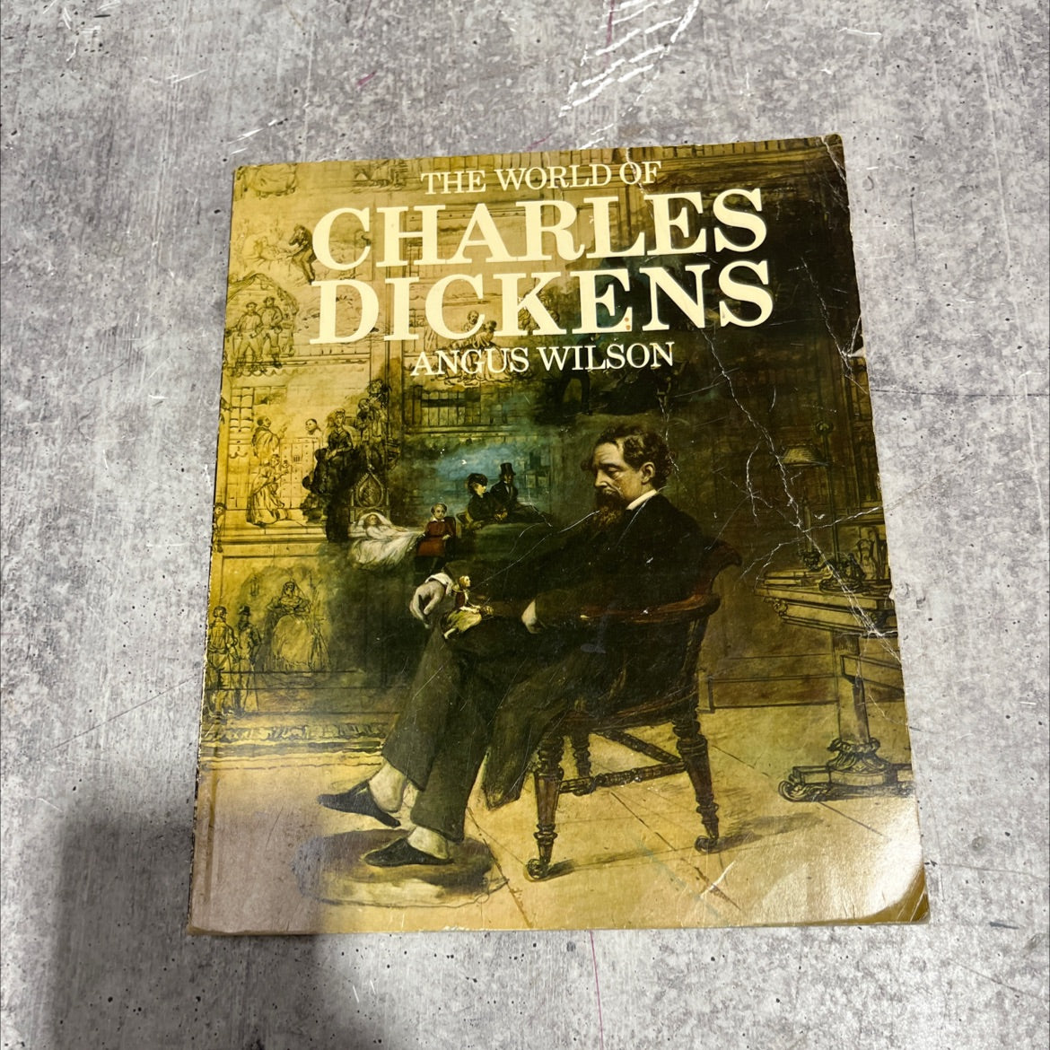 the world of charles dickens book, by angus wilson, 1970 Paperback image 1