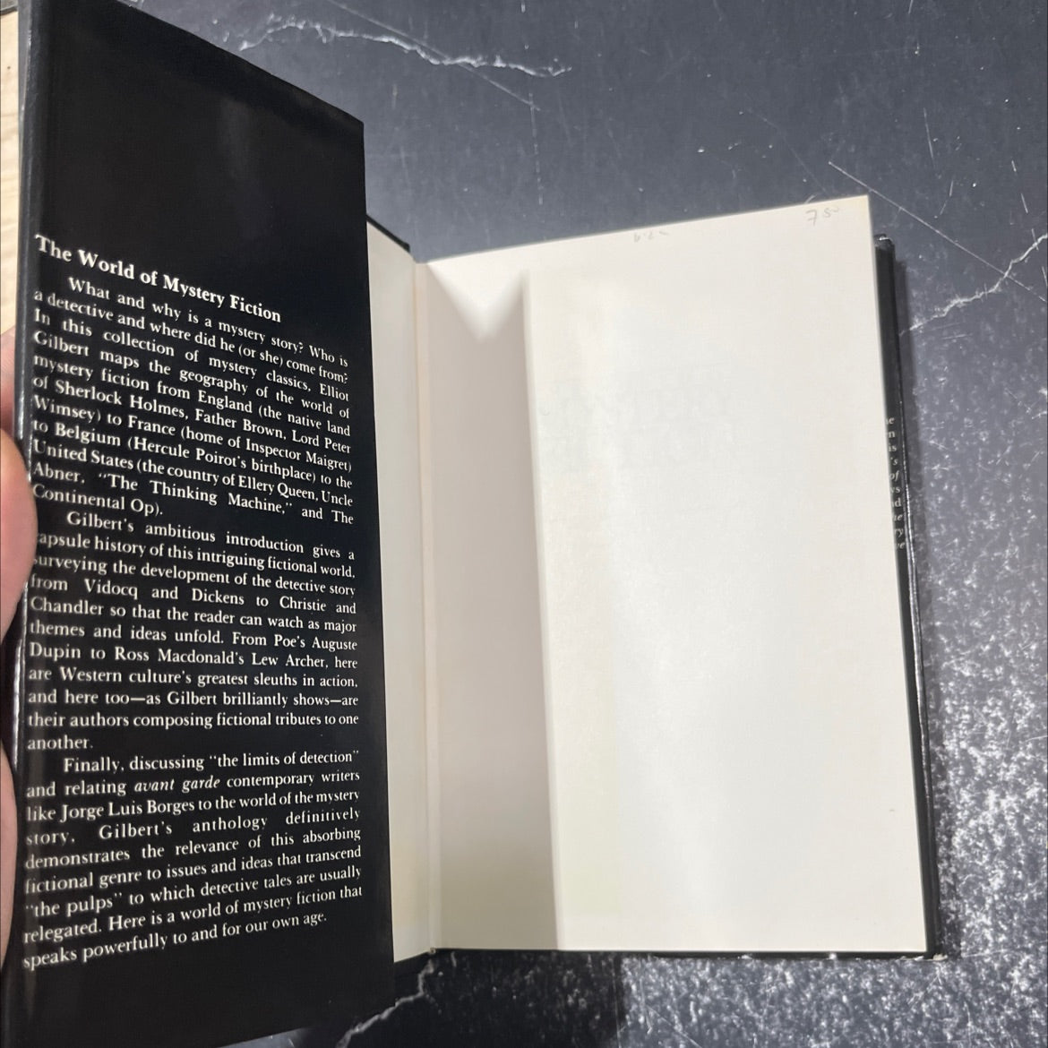 the world of mystery fiction book, by elliot l. gilbert, 1990 Hardcover image 4