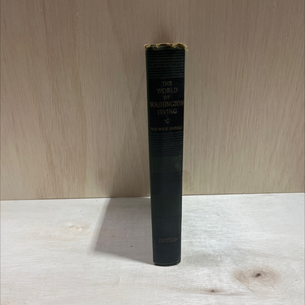 the world of washington irving book, by van wyck brooks, 1944 Hardcover image 4
