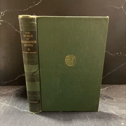 the world of washington irving book, by van wyck brooks, 1944 Hardcover image 1