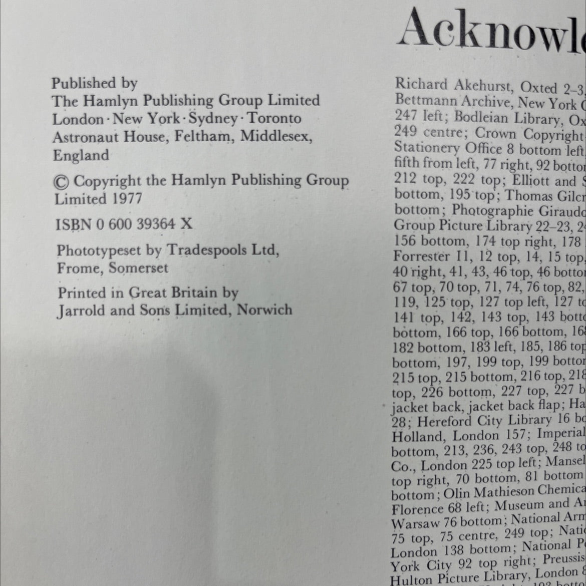 the world's great guns book, by Frederick Wilkinson, 1977 Hardcover image 3