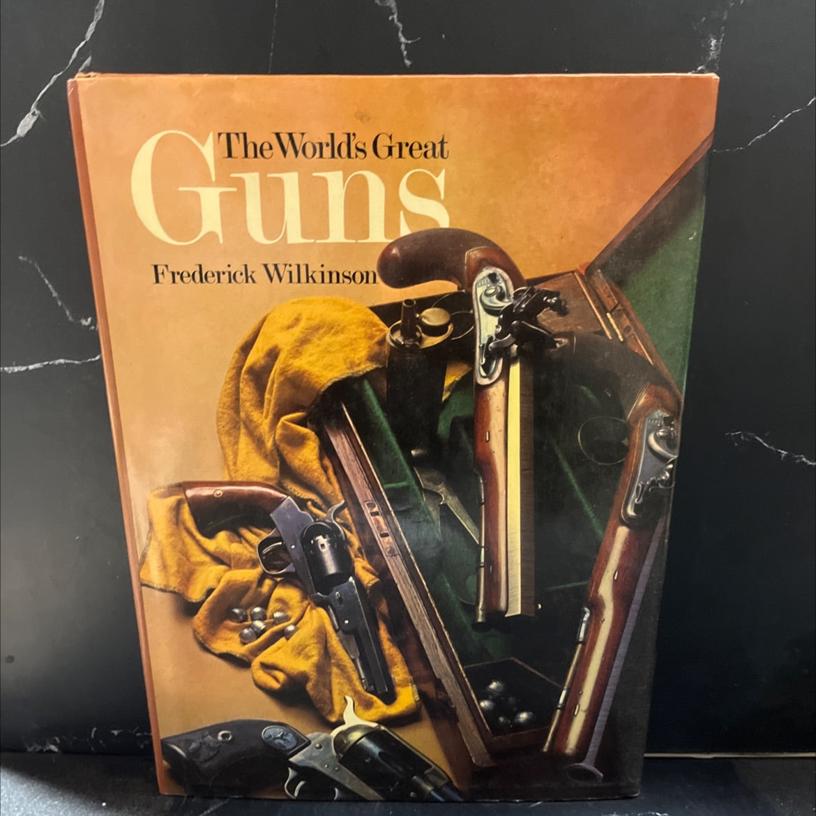 the world's great guns book, by Frederick Wilkinson, 1977 Hardcover image 1