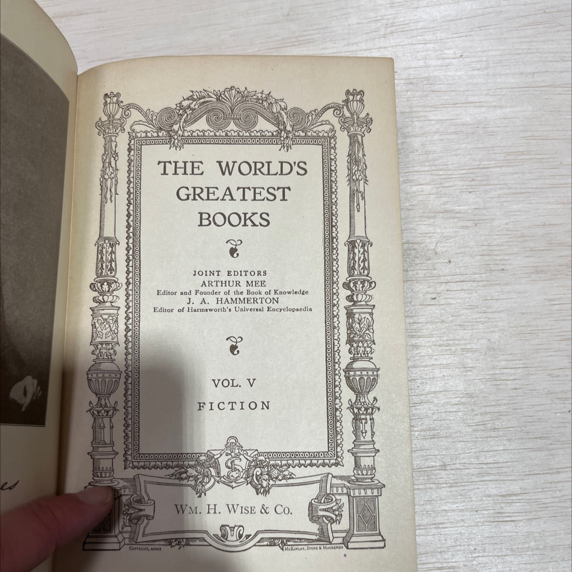 the world's greatest books book, by arthur mee, j. a. hammerton, 1910 Hardcover image 2