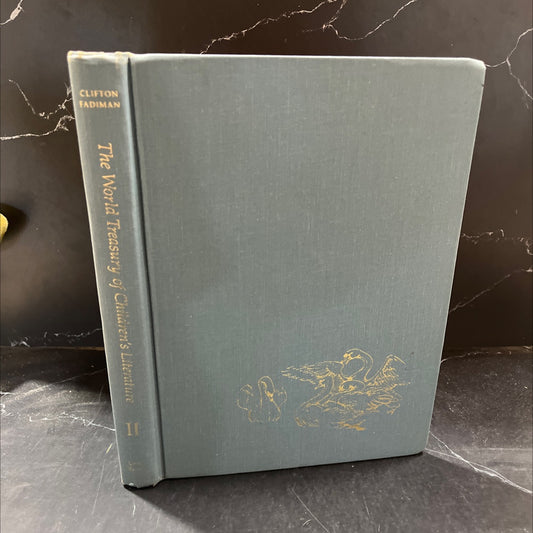 the world treasury of children's literature book, by clifton fadiman, 1984 Hardcover image 1