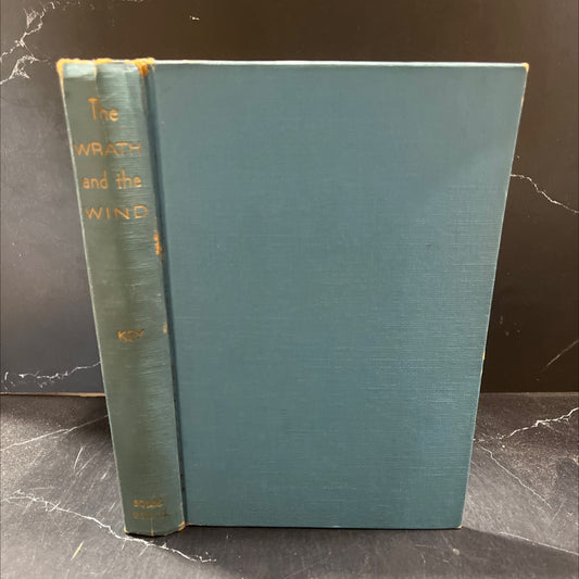 the wrath and the wind book, by alexander key, 1949 Hardcover image 1