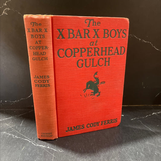 the x bar x boys at copperhead gulch book, by james cody ferris, 1933 Hardcover image 1