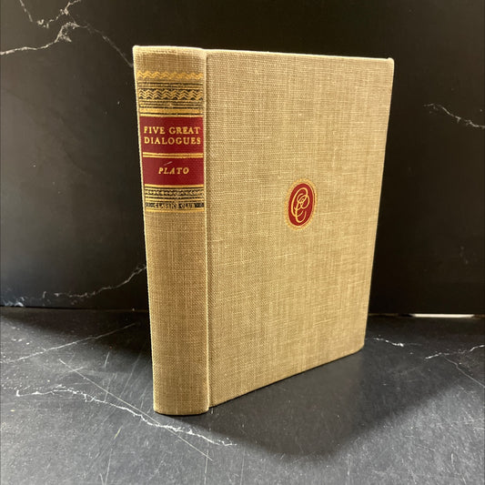 the yale university plato apology symposium crito phaedo republic book, by plato, 1942 Hardcover image 1
