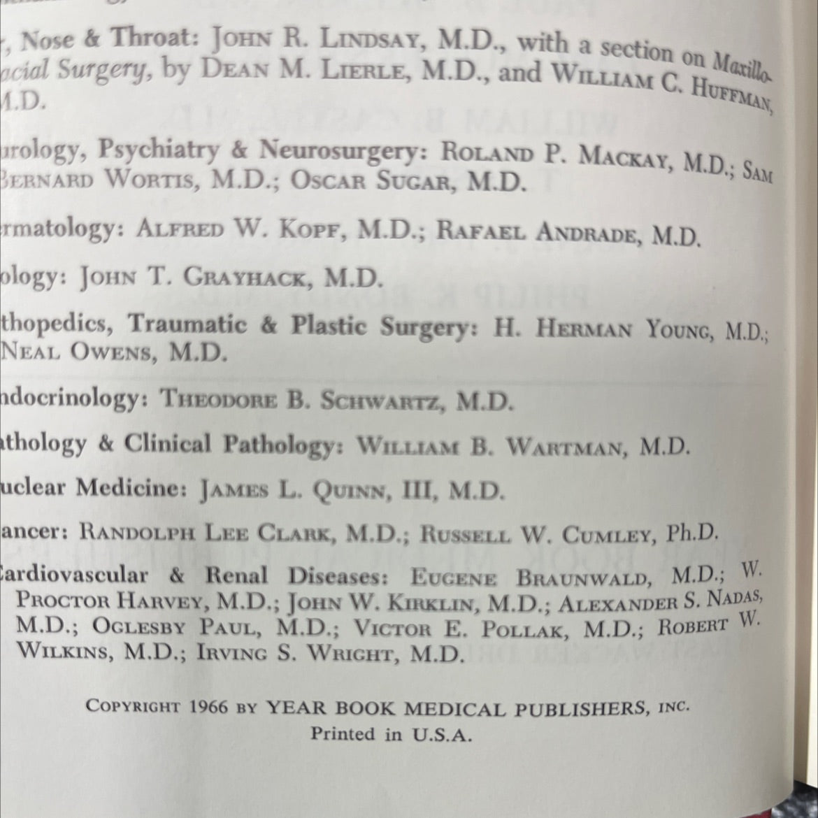 the year book of medicine book, by paul b. beeson, m.d. et al., 1967 Hardcover image 3