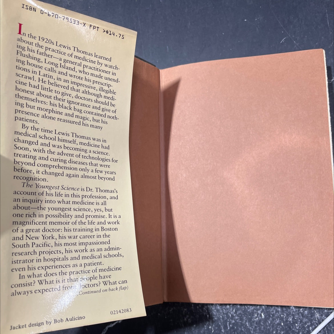 the youngest science book, by lewis thomas, 1983 Hardcover image 4