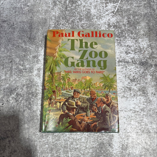 the zoo gang book, by paul gallico, 1971 Hardcover image 1