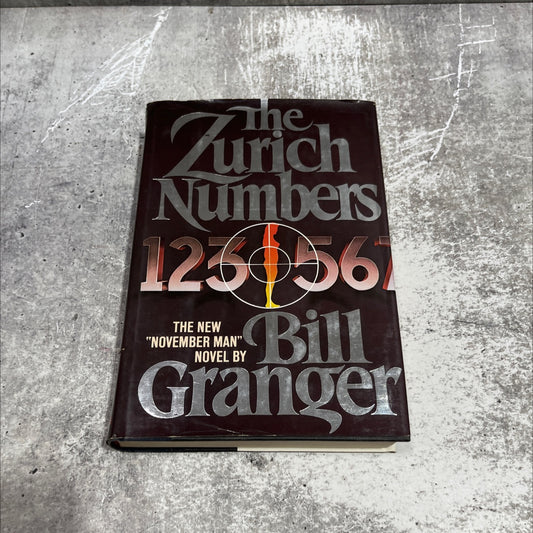 the zurich numbers book, by bill granger, 1984 Hardcover image 1