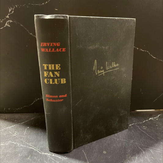 thefan club book, by irving wallace, 1974 Hardcover image 1