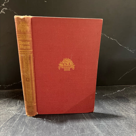 theodor storm collected works sixth volume book, by Theodor Storm, 1926 Hardcover image 1