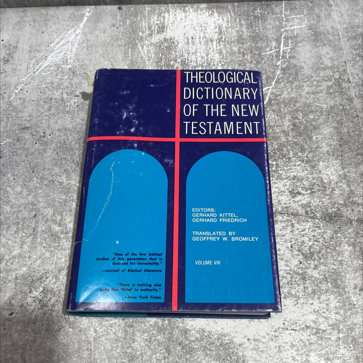 theological dictionary of the new testament book, by gerhard friedrich, 1972 Hardcover image 1
