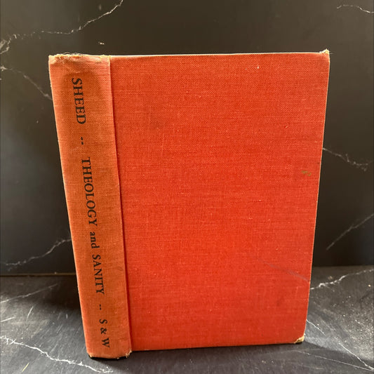 theology and sanity book, by f. j. sheed, 1958 Hardcover image 1