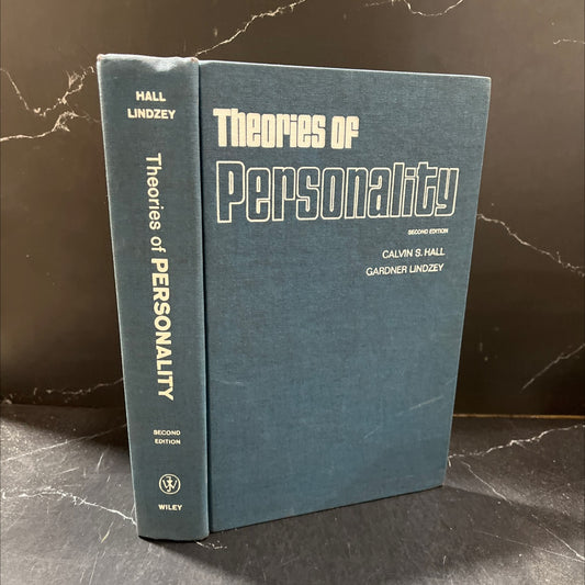 theories of personality second edition book, by Calvin S. Hall, Gardner Lindzey, 1970 Hardcover image 1