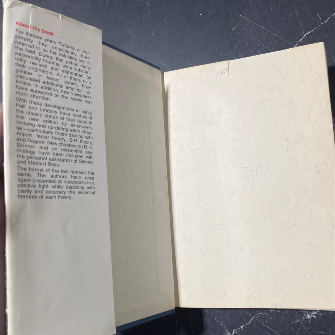 theories of personality book, by calvin s. hall, gardner lindzey, 1970 Hardcover image 4