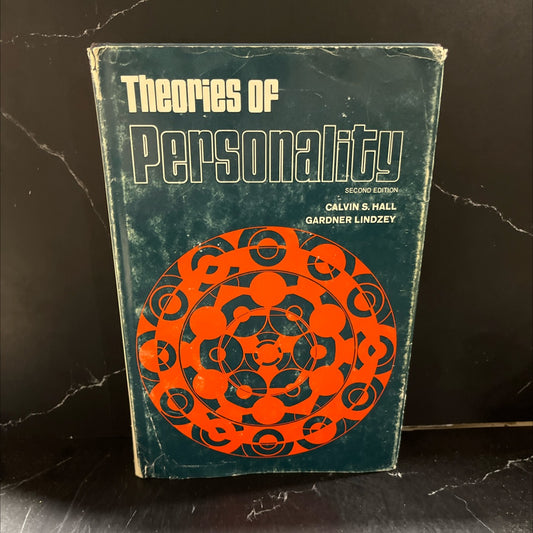 theories of personality book, by calvin s. hall, gardner lindzey, 1970 Hardcover image 1