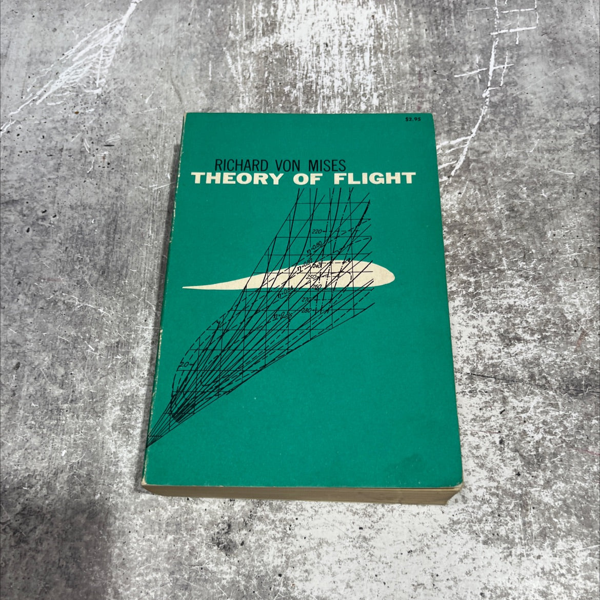 theory of flight book, by richard von mises, 1959 Paperback image 1