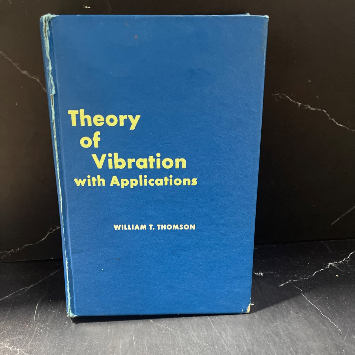 theory of vibration with applications book, by william t. thomson, 1972 Hardcover image 1