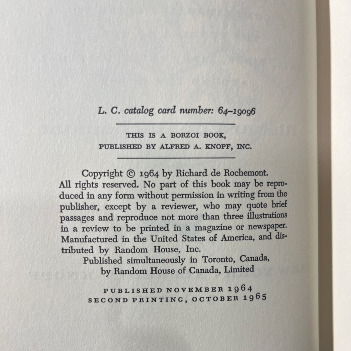 thepets' cookbook book, by Richard de Rochemont, 1965 Hardcover image 3