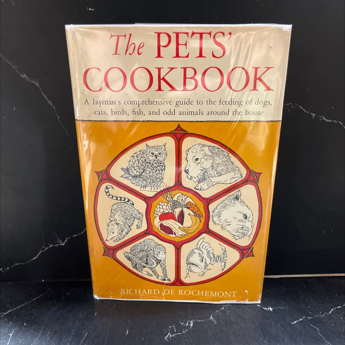 thepets' cookbook book, by Richard de Rochemont, 1965 Hardcover image 1