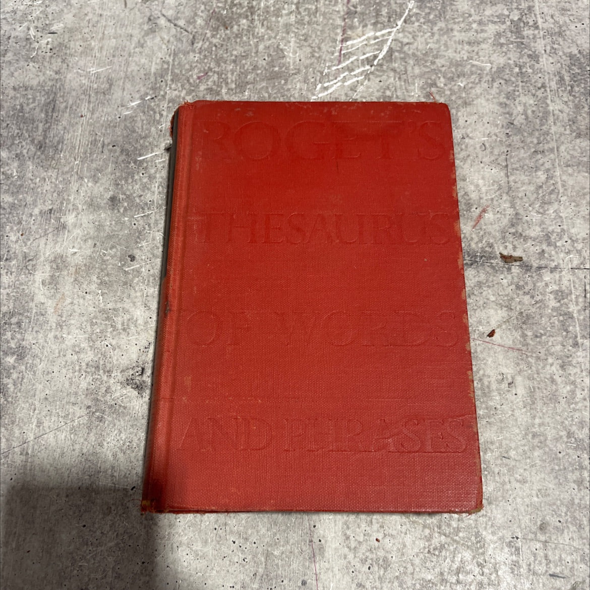 thesaurus of words and phrases book, by peter mark roget, m. d., f. r.s., 1947 Hardcover image 1