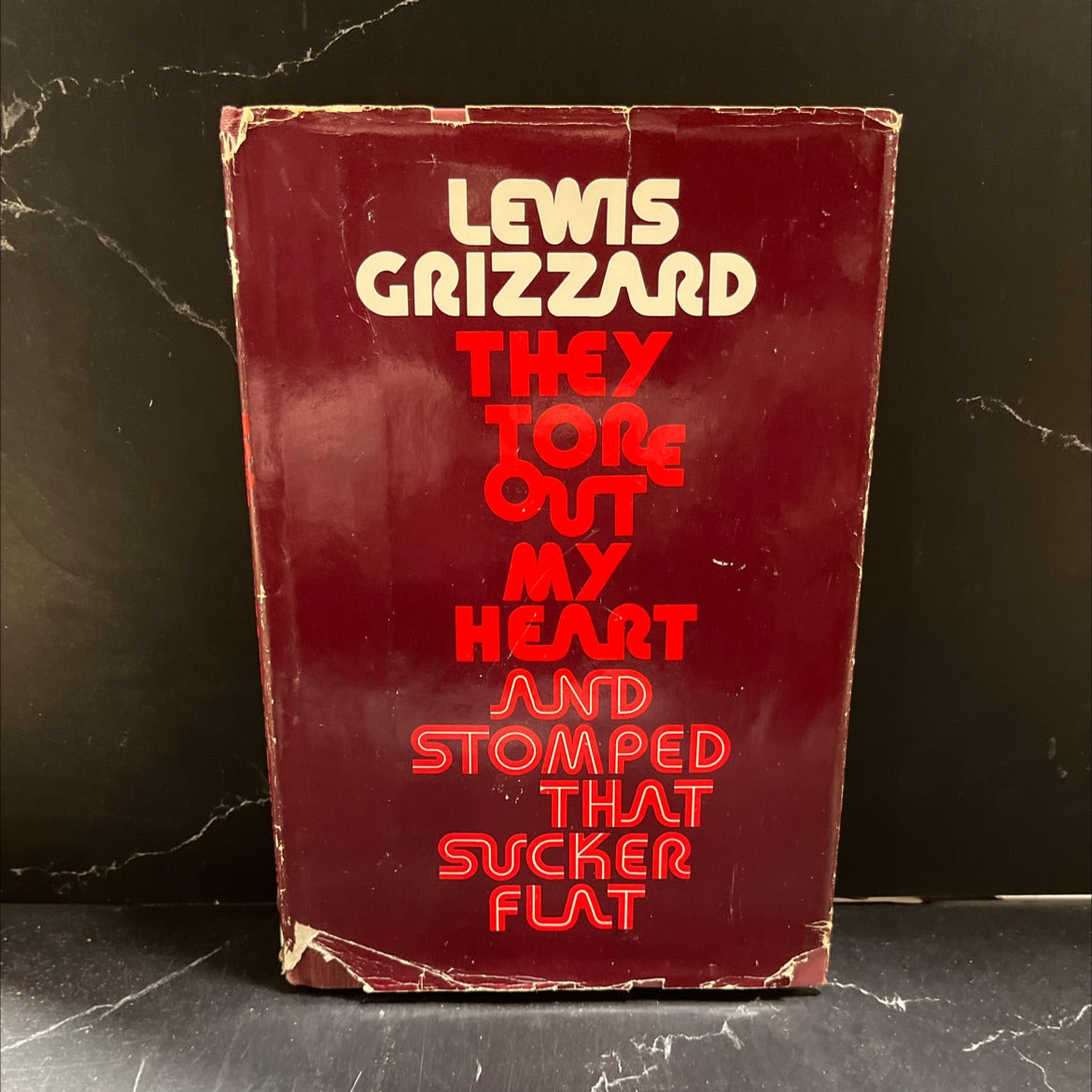 they tore out my heart and stomped that sucker flat book, by Lewis Grizzard, 1982 Hardcover image 1