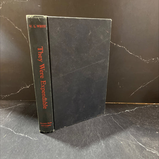 they were expendable book, by w. l. white, 1942 Hardcover image 1