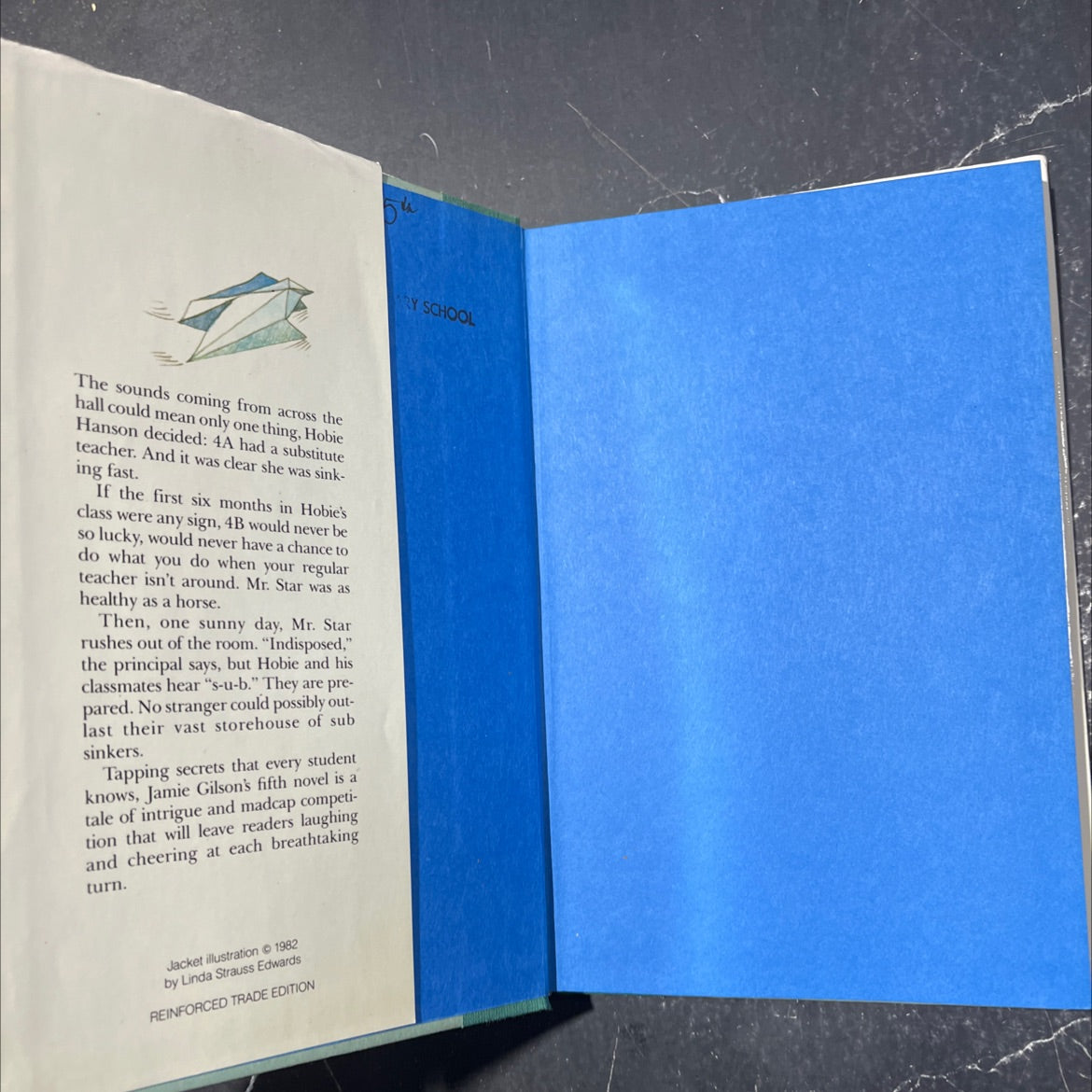 thirteenth ways to sink a sub book, by jamie gilson, 1982 Hardcover image 4