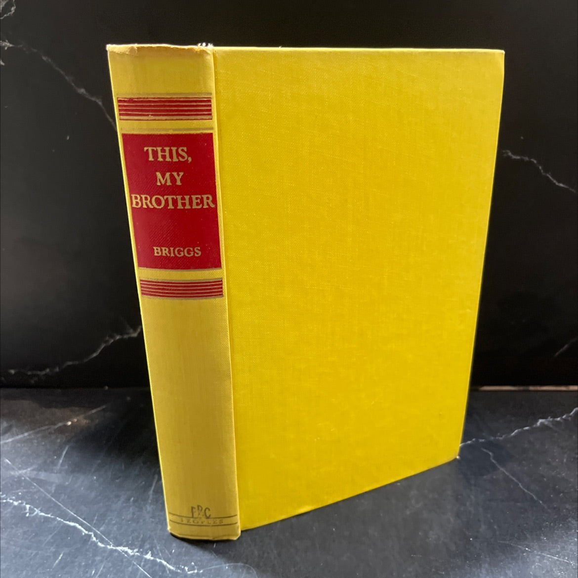 this, my brother book, by argye m. briggs, 1970 Hardcover image 1