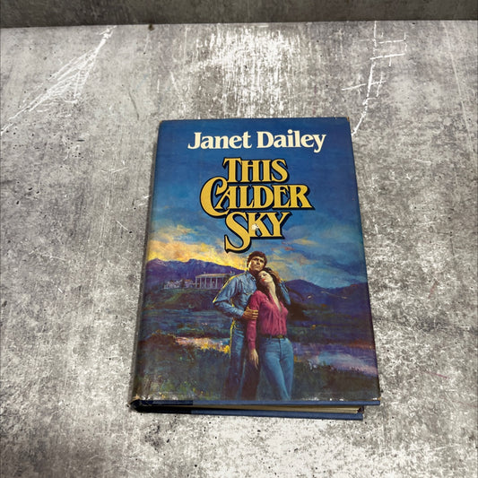 this calder sky book, by janet dailey, 1981 Hardcover image 1